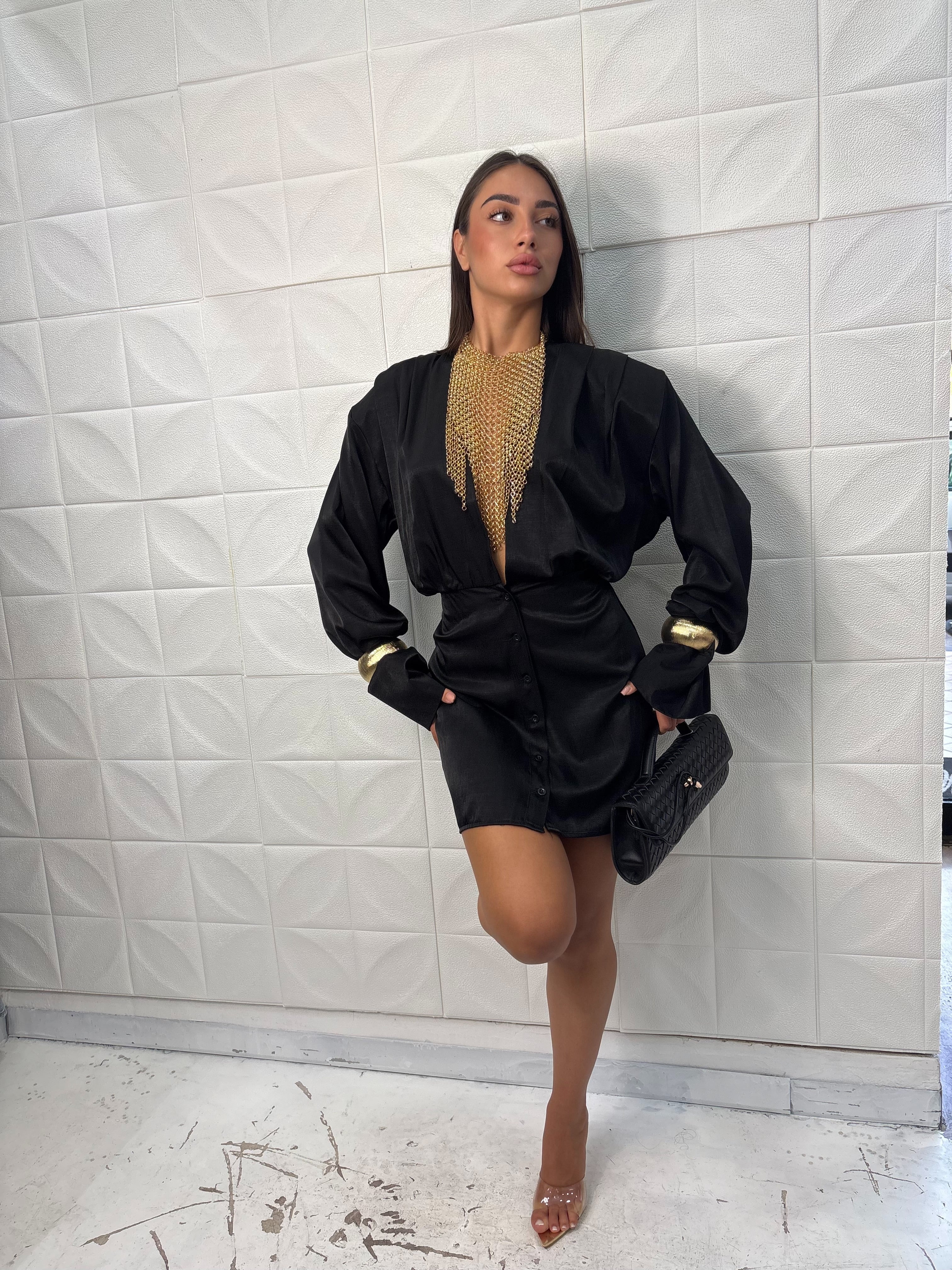 Abito Raina in satin