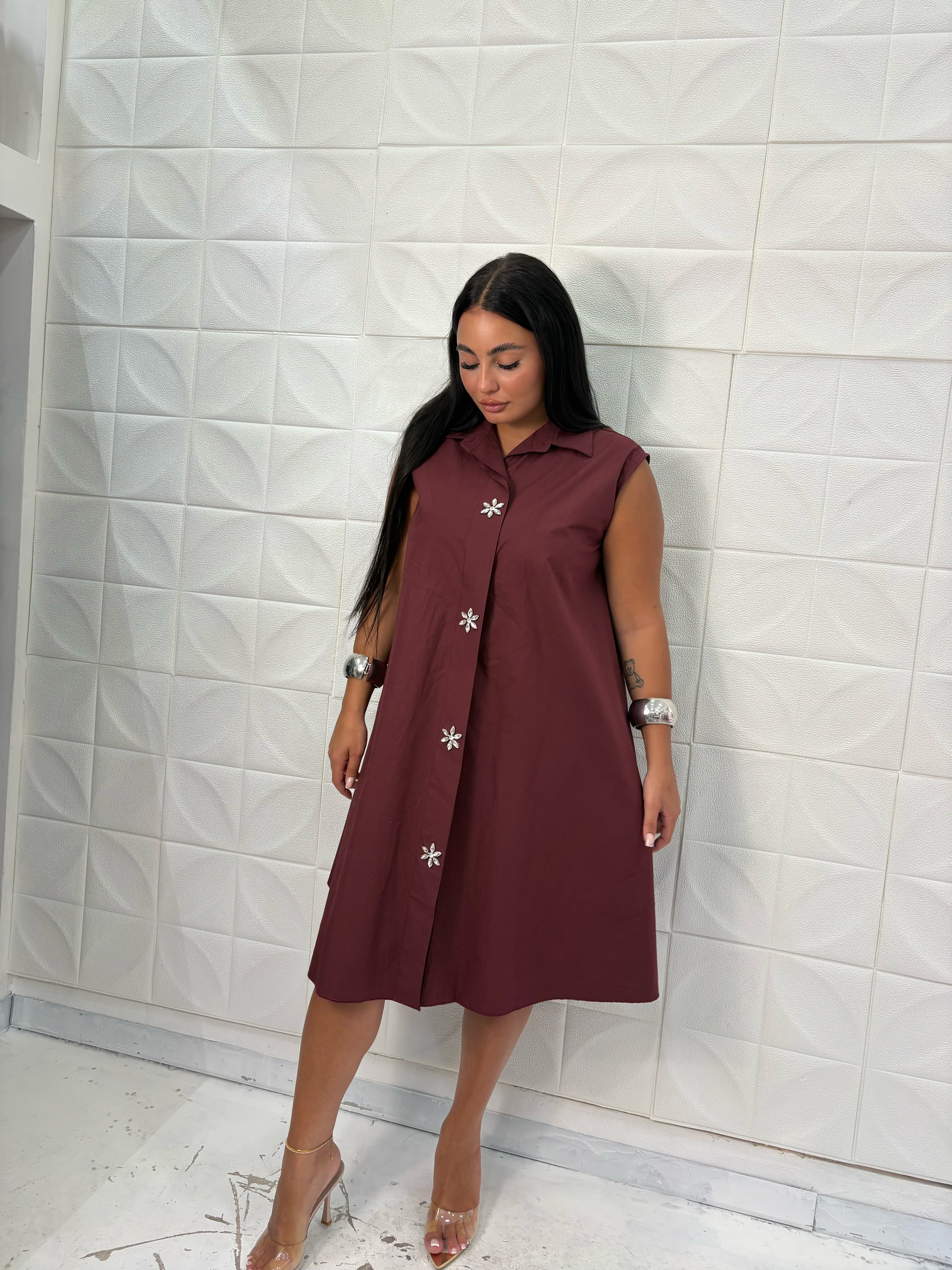 Maxi Camicia Gioiello