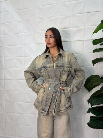 Giubbino Melany in denim
