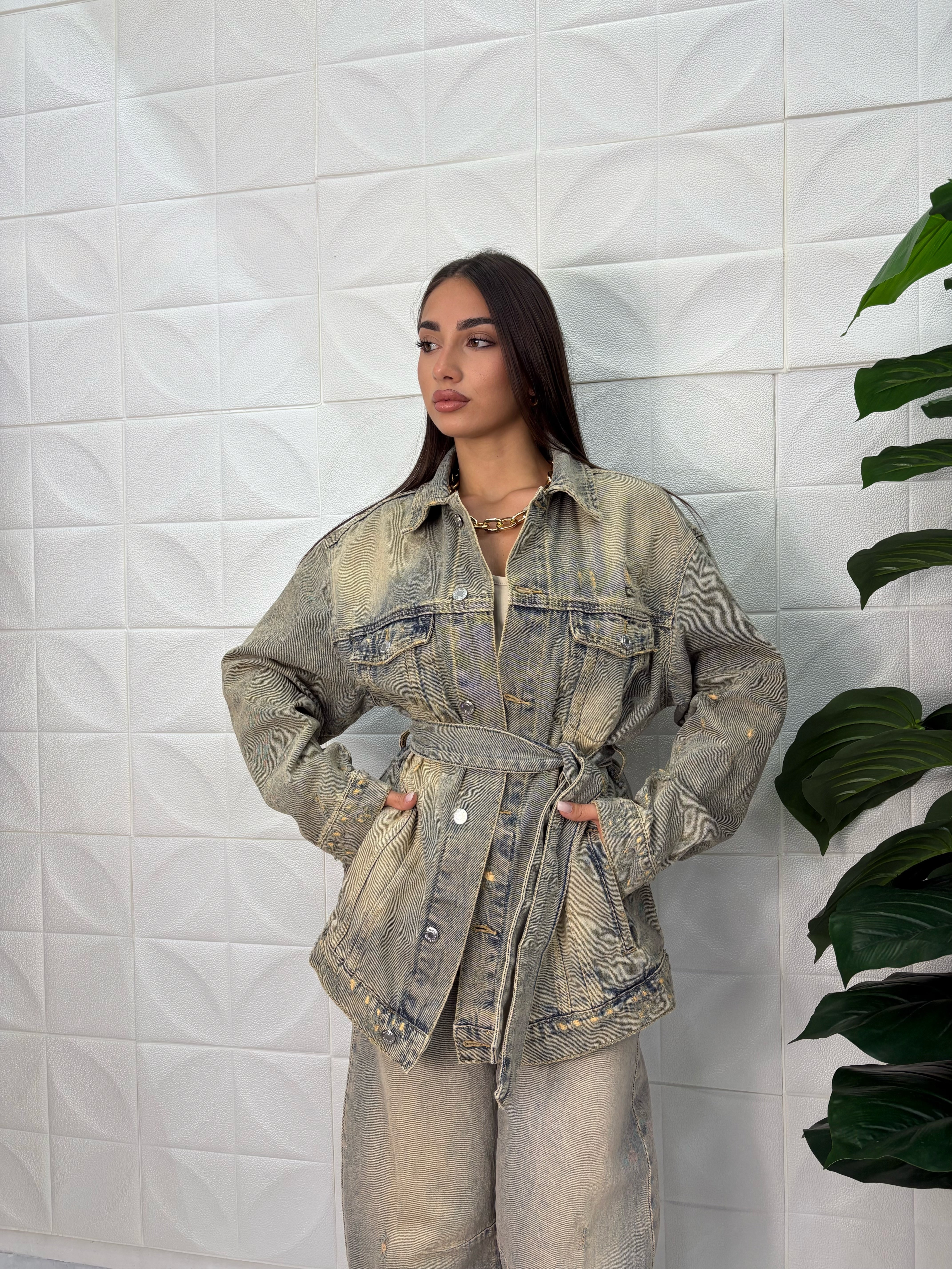 Giubbino Melany in denim