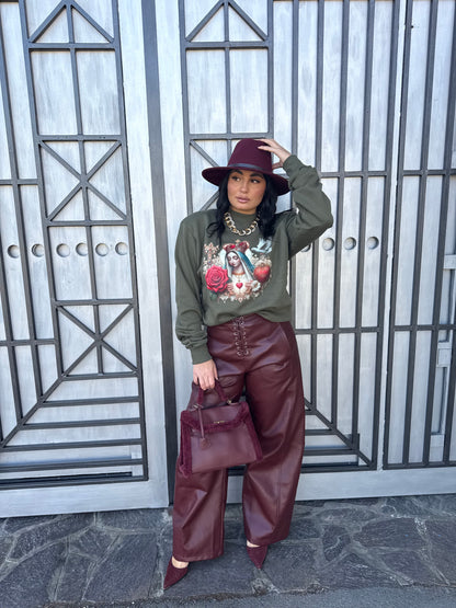 Pantalone in ecopelle Denise