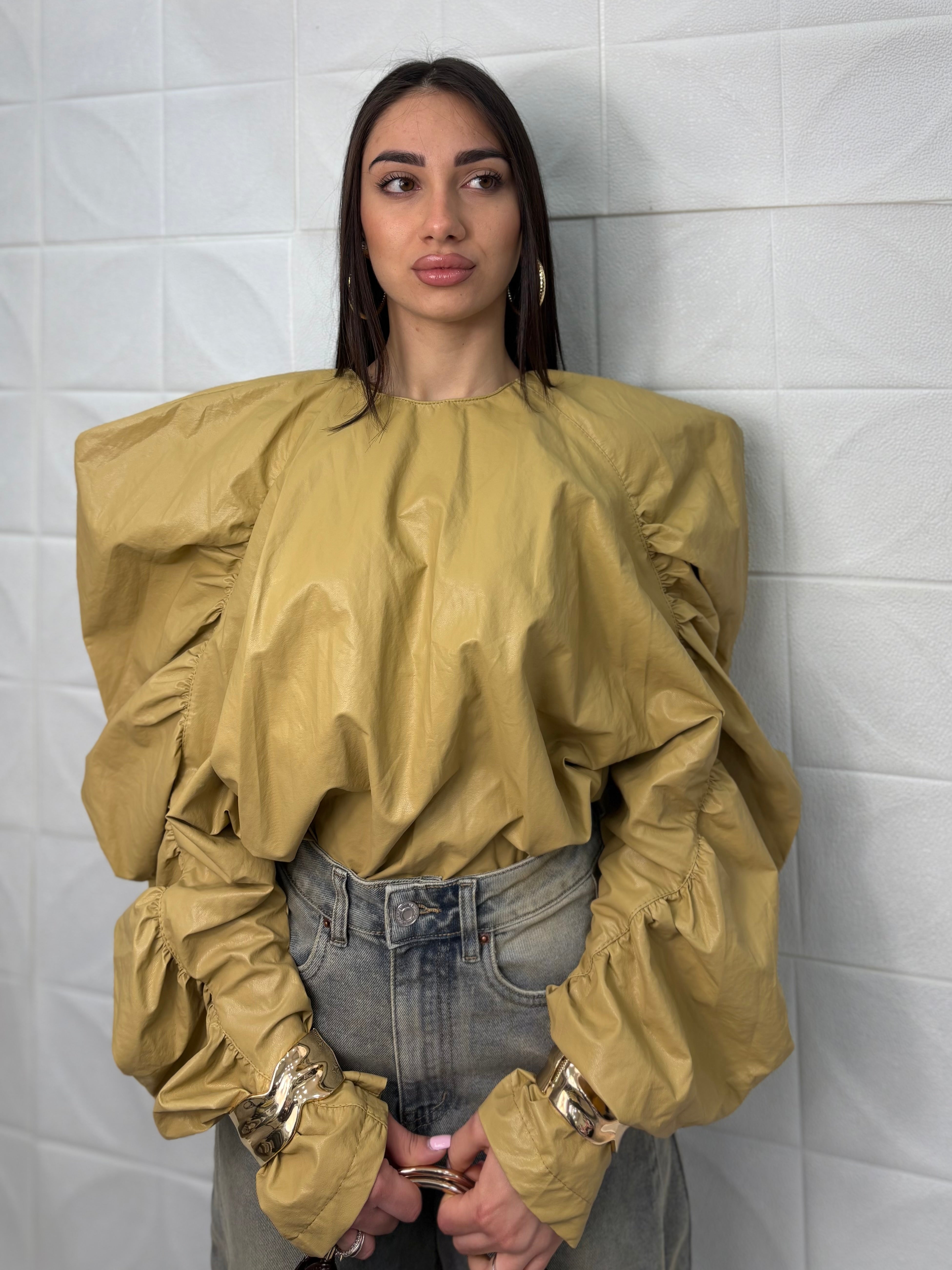 Maglia Elettra Ecopelle