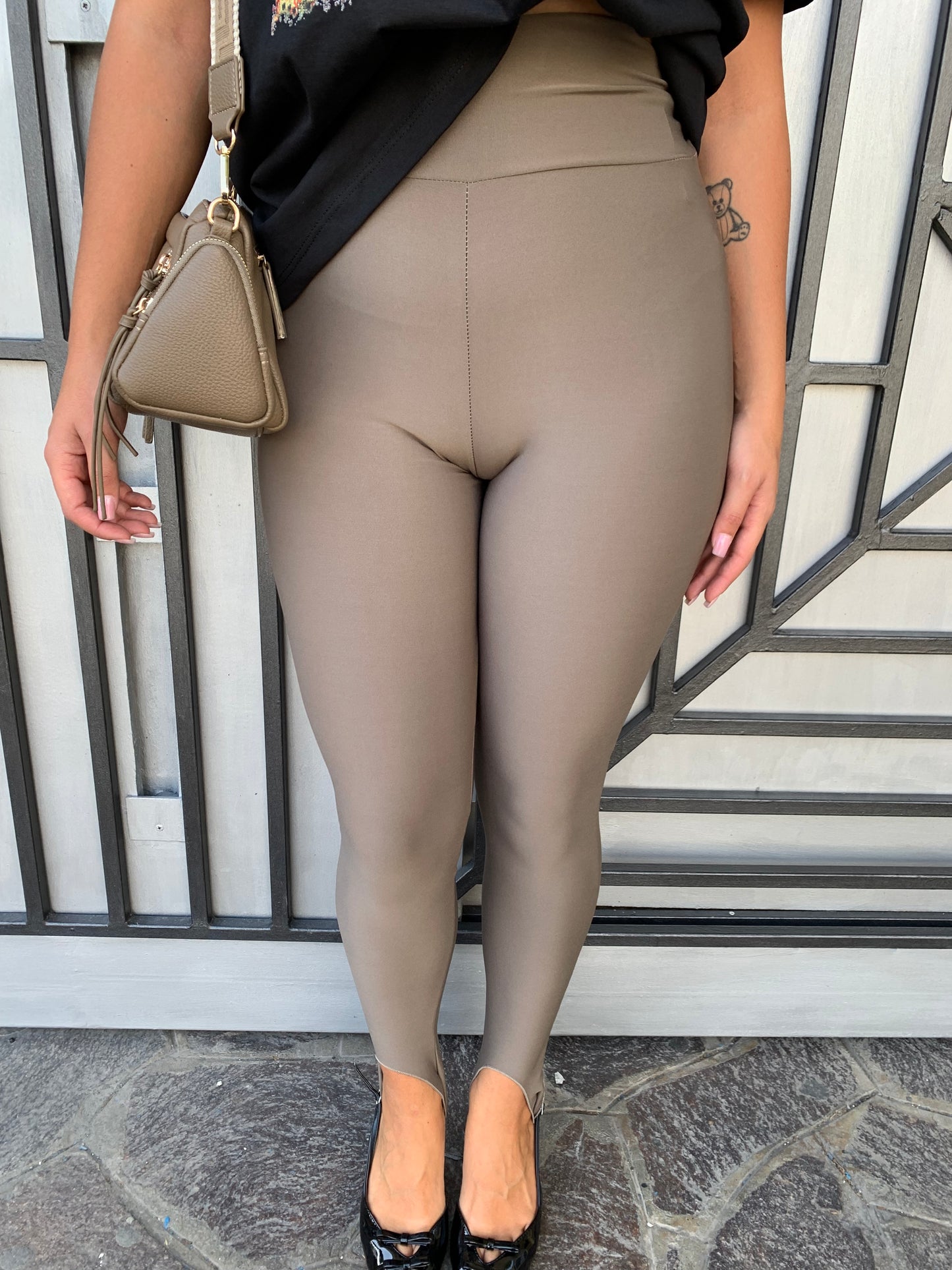 Leggings con ghetta