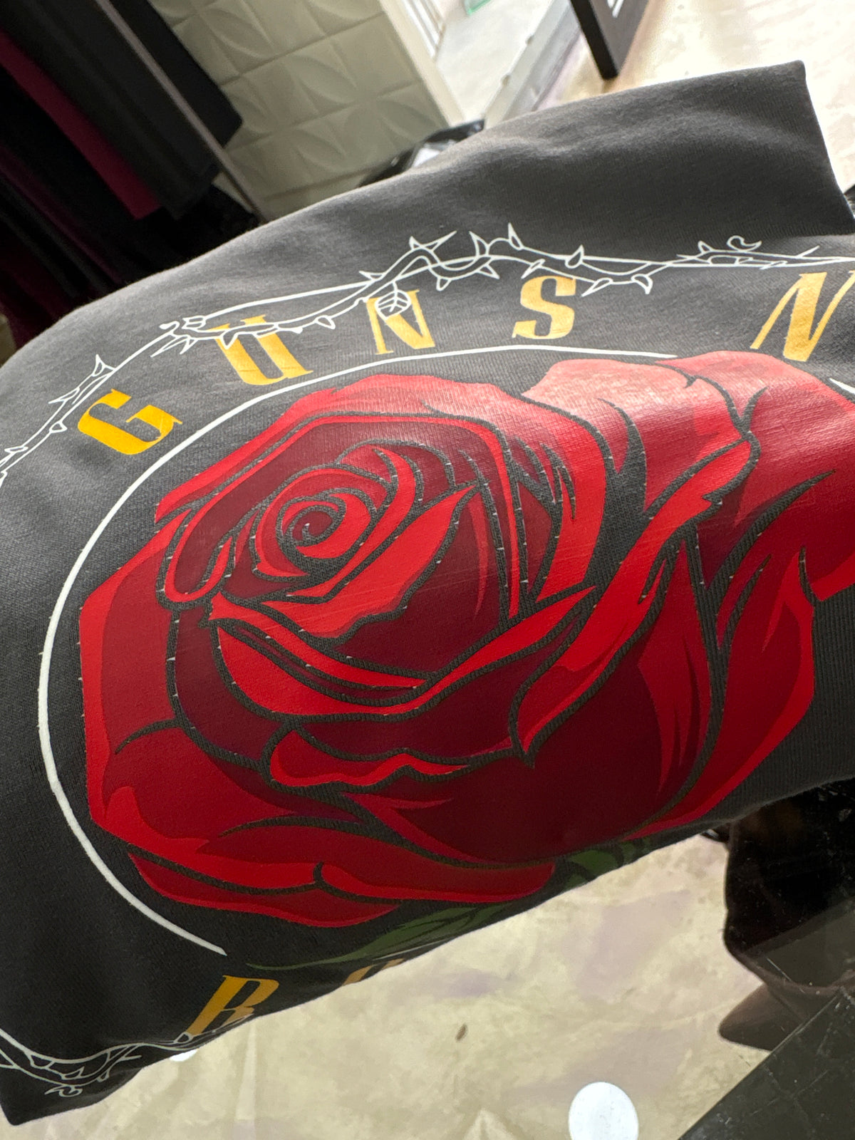 Shirt Roses Barock