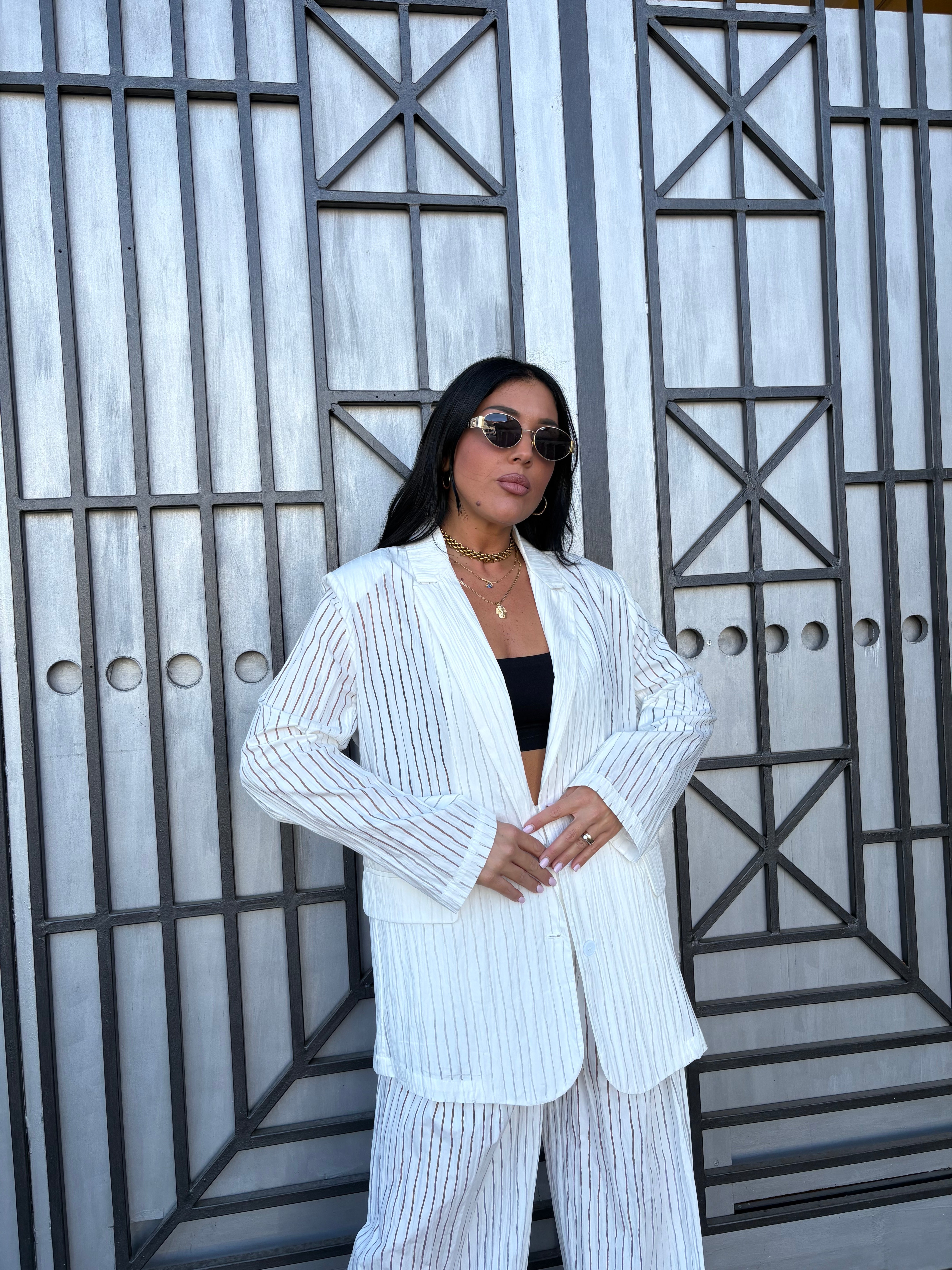 Tailleur White Lumina