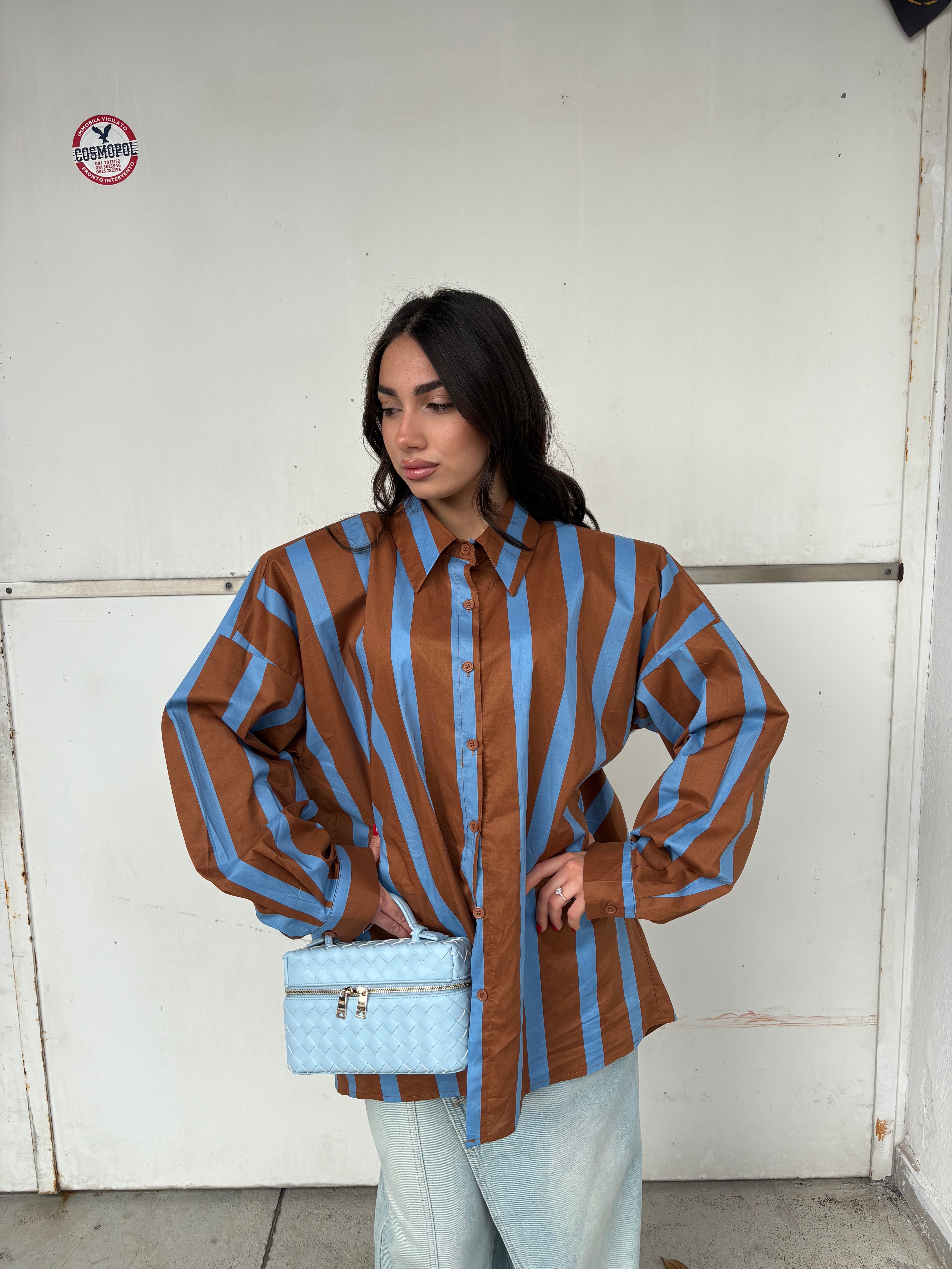 Camicia a righe