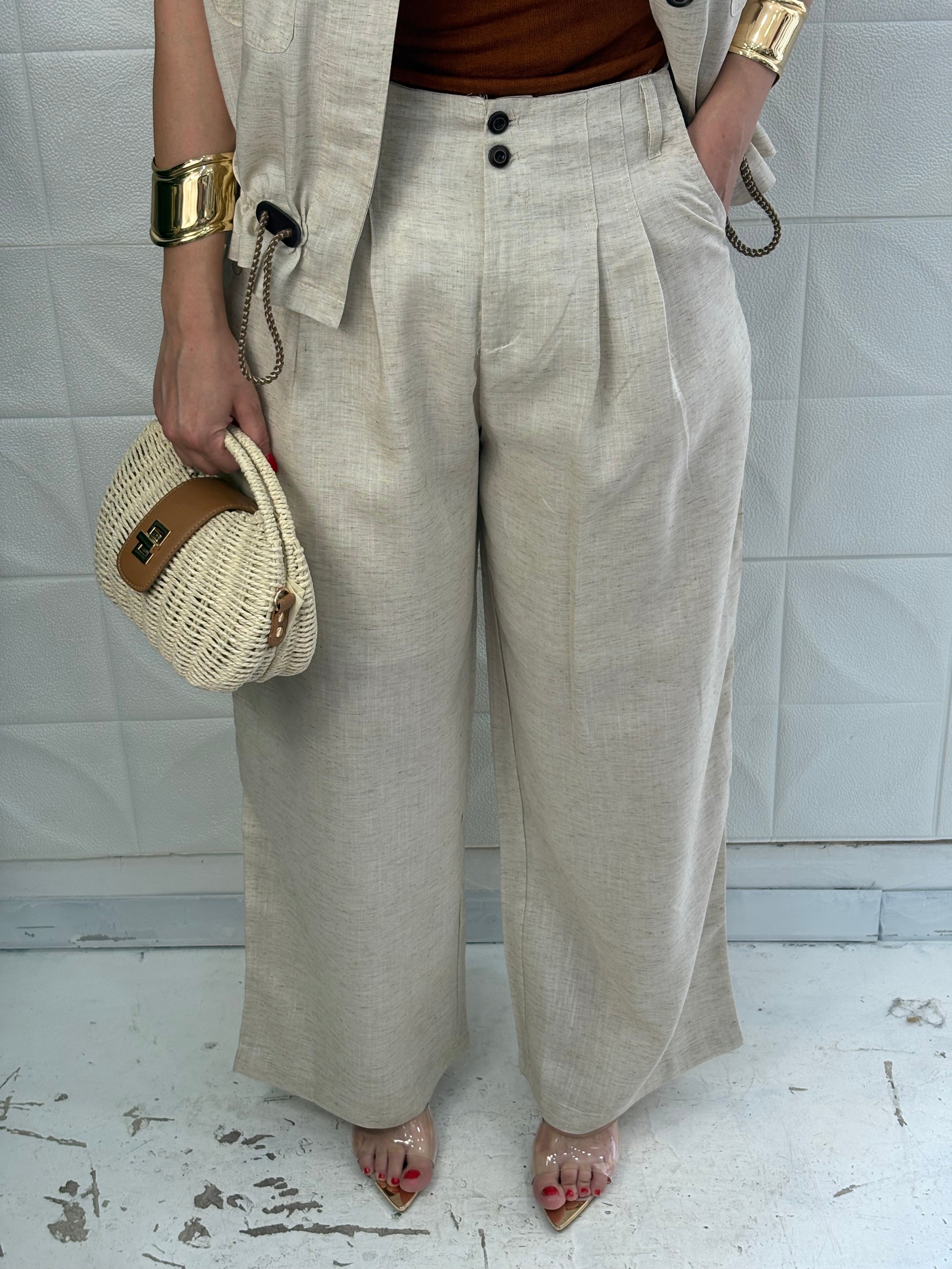CordSet Krizia in lino
