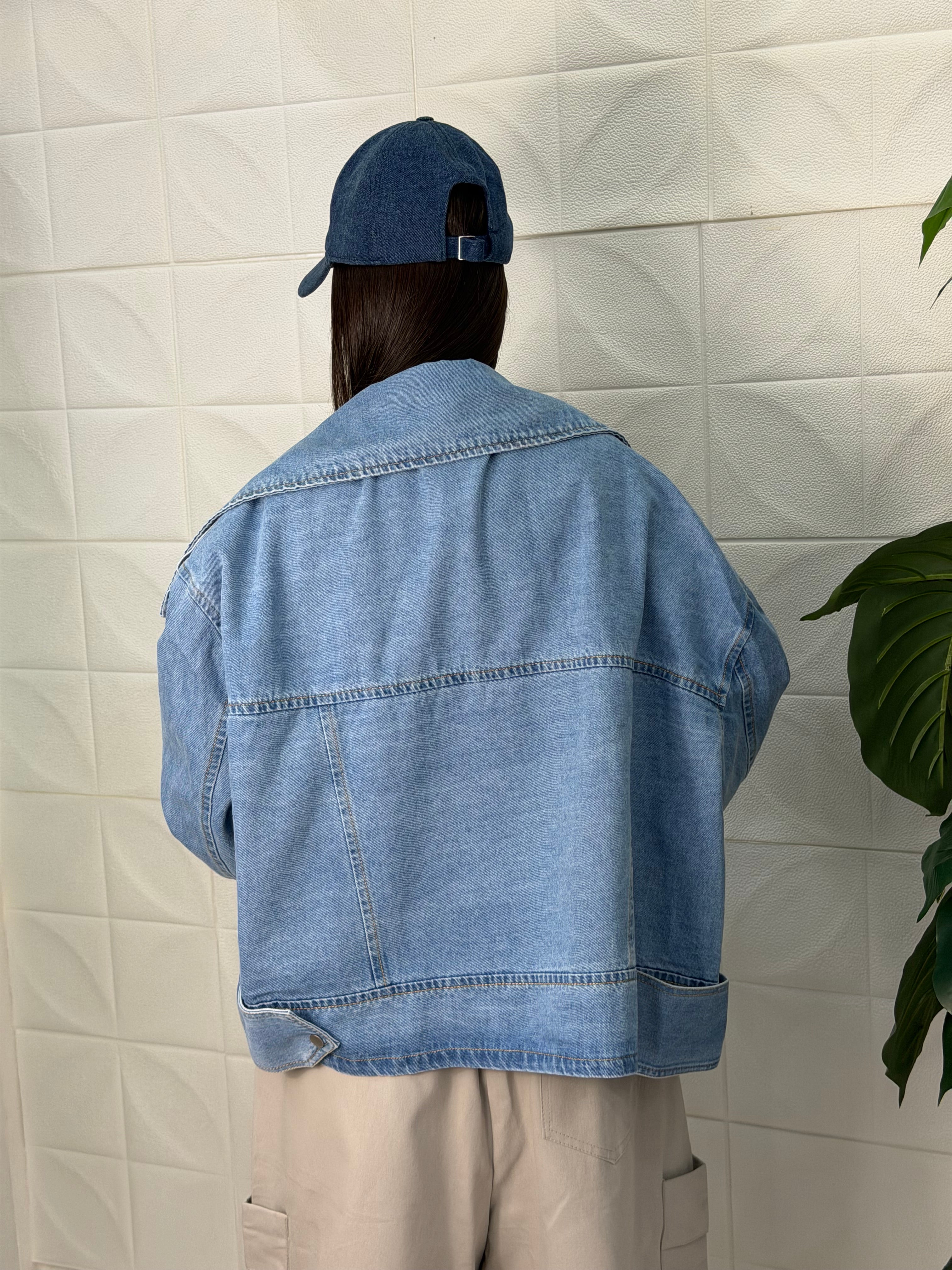 Chiodo in denim