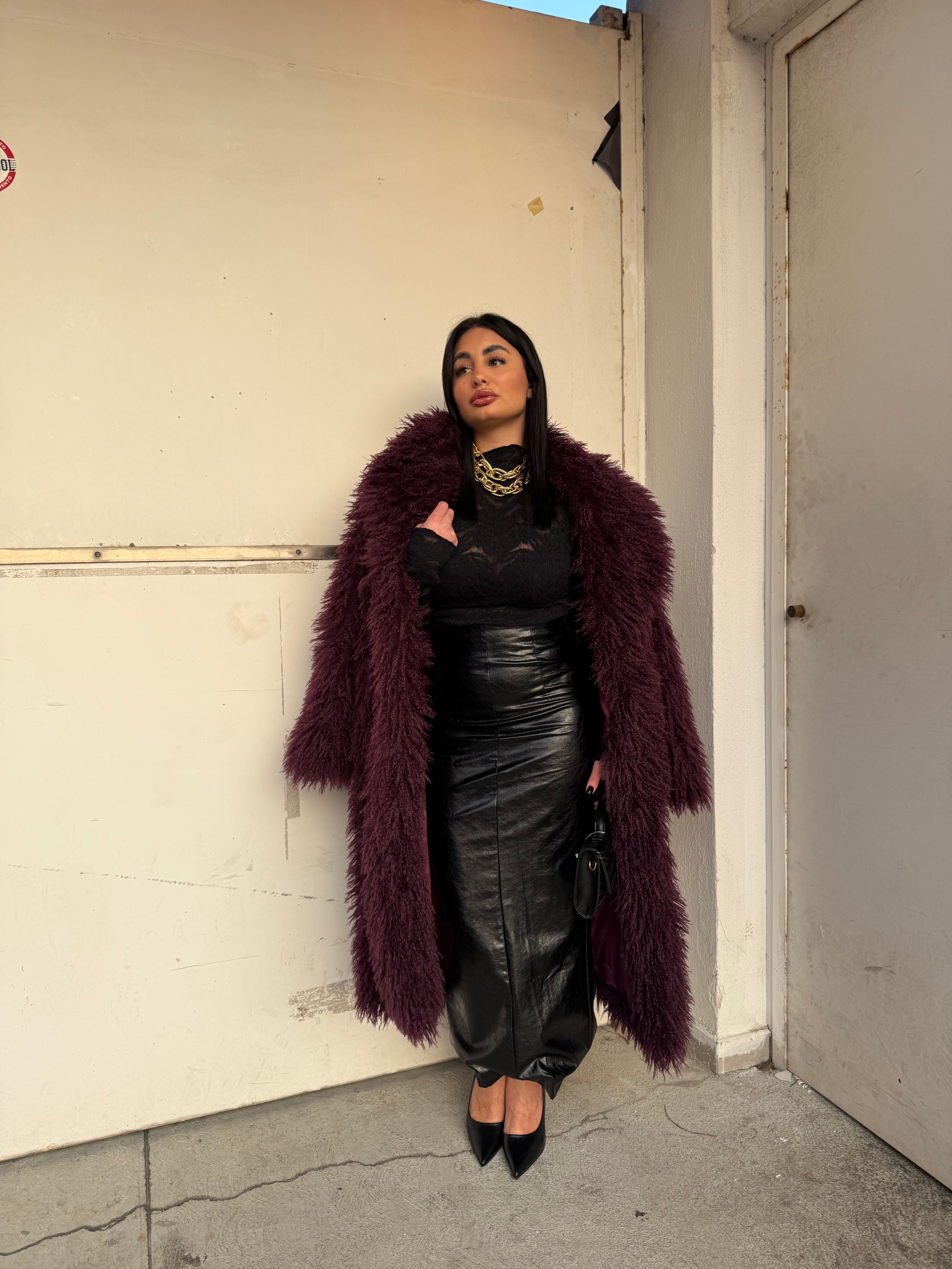 Gonna Ecopelle Black